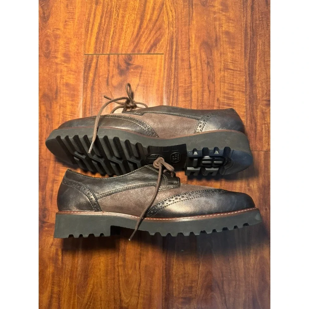 Mephisto Selenia Womens Oxford Shoes US 9 Lace-Up Air-Relax Wingtip Derby Dress - Picture 3 of 8